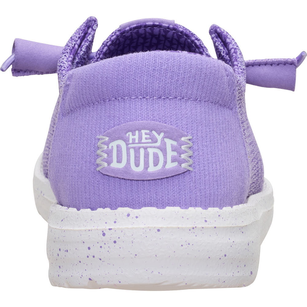 Hey Dude Women's Wendy Stretch Sox Purple Casual