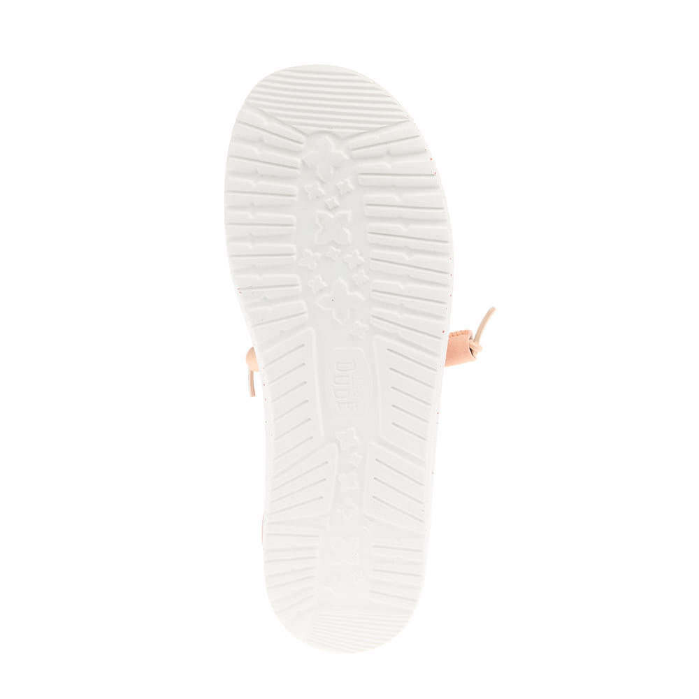 Hey Dude Women's Wendy Stretch Sox Peach Casual