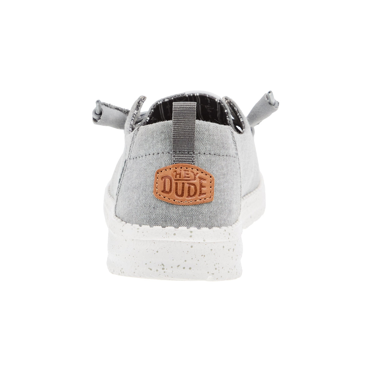 Hey Dude Womens Wendy Chambray Grey Casual Shoe
