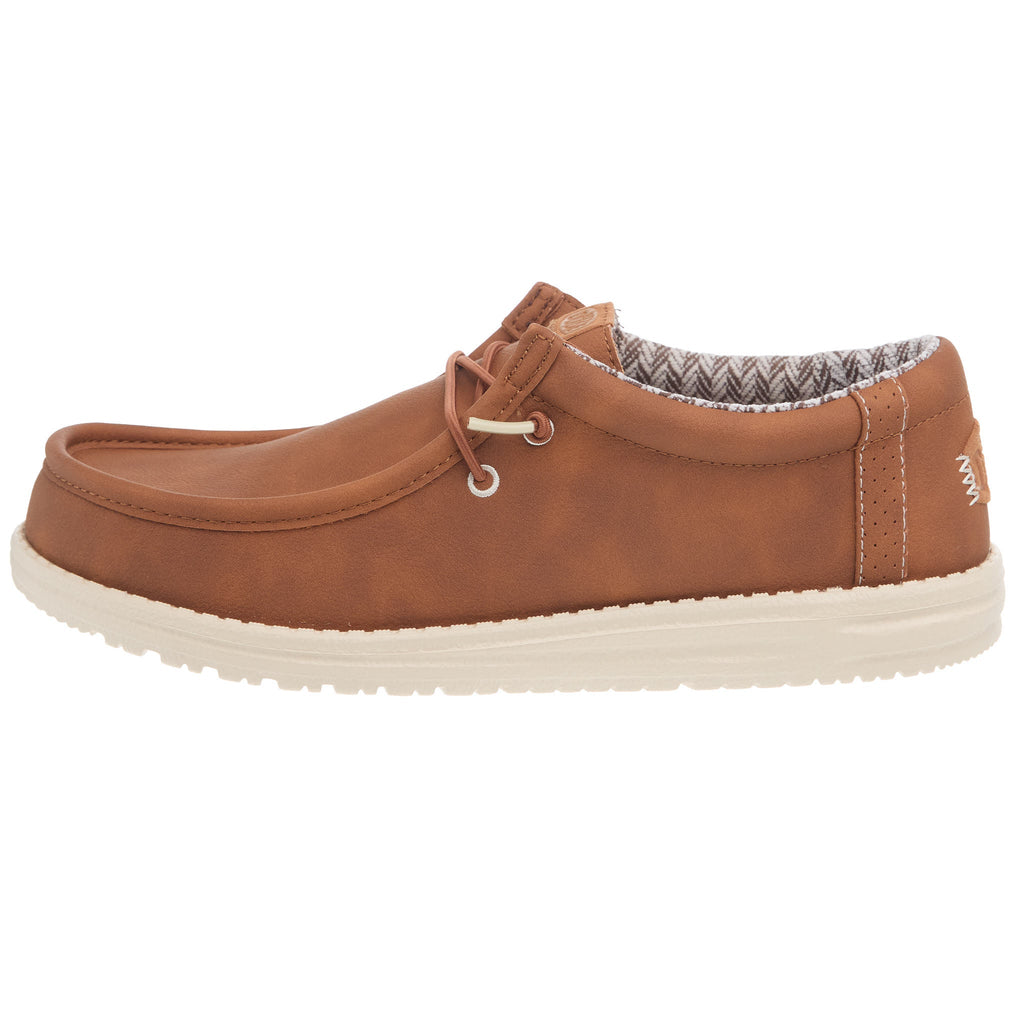 Hey Dude Men`s Tan Wally Classic Casual Shoe