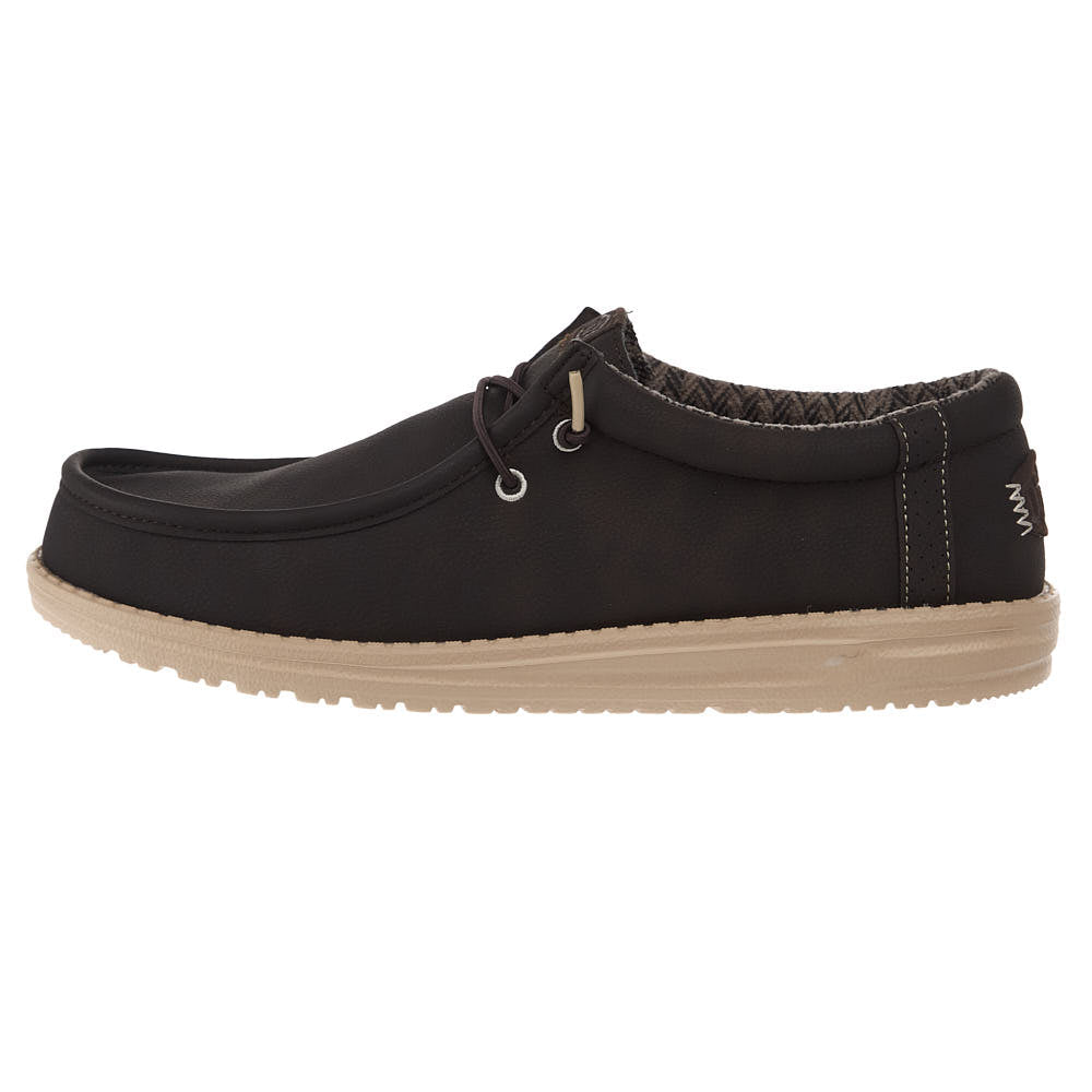 Hey Dude Men's Wally Classic Mole Brown