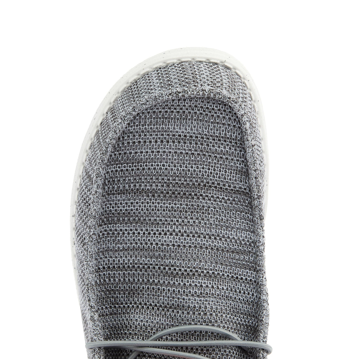 Hey Dude Men`s Grey Wally Stretch Mesh Casual