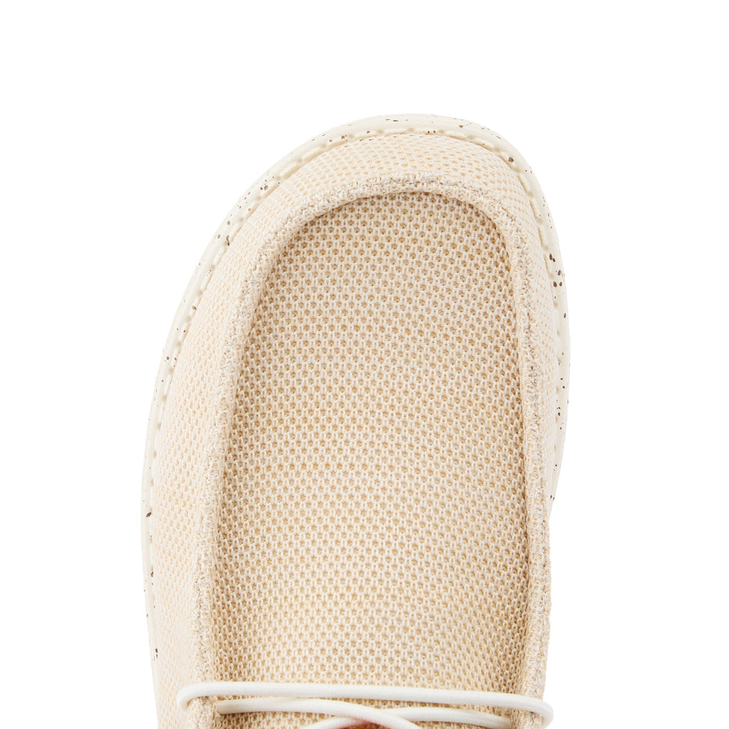 Hey Dude Men`s Irish Cream Wally Stretch Sox Casual Shoe