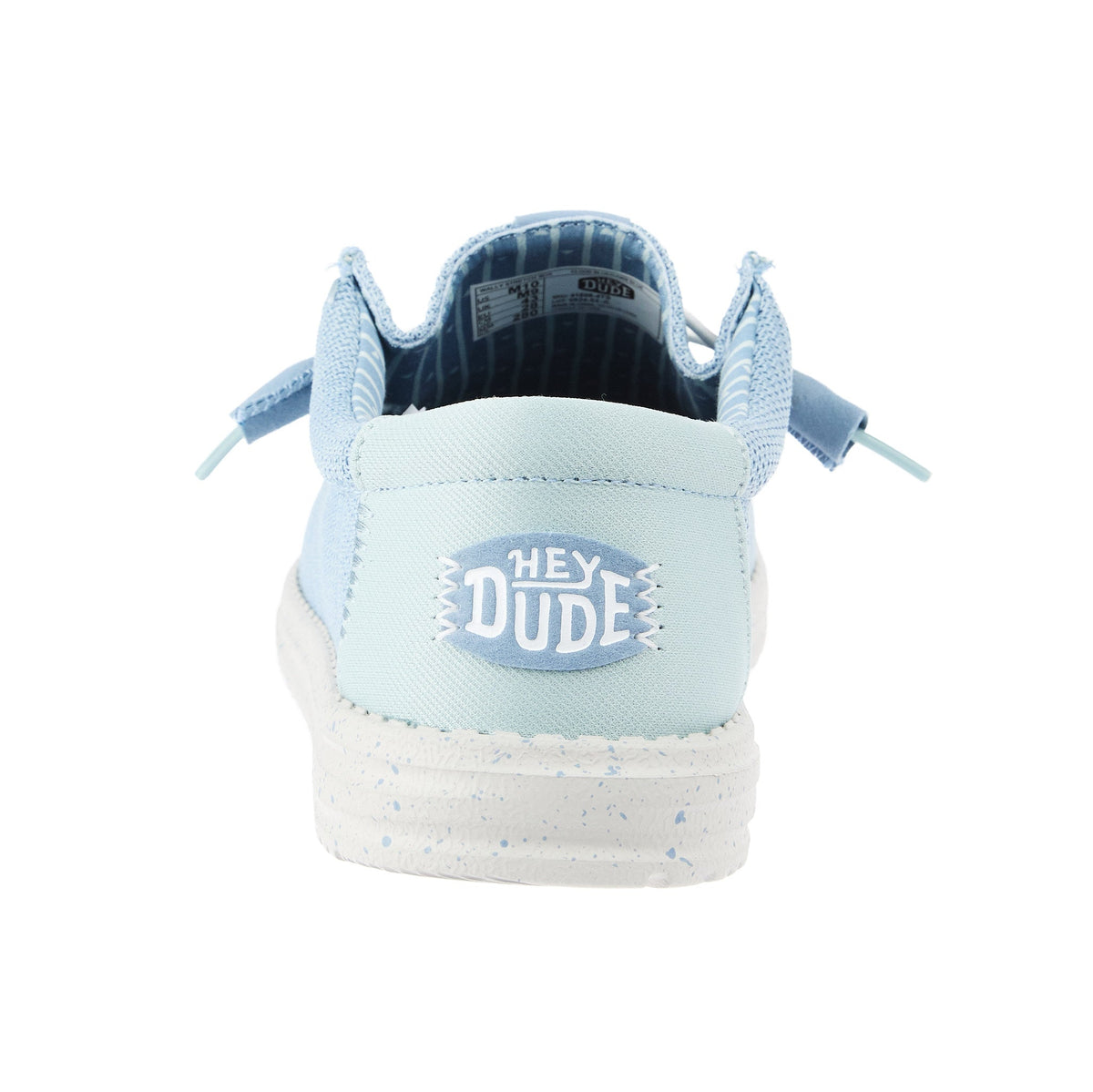 Hey Dude Men`s Cloud Blue Wally Stretch Sox Casual Shoe