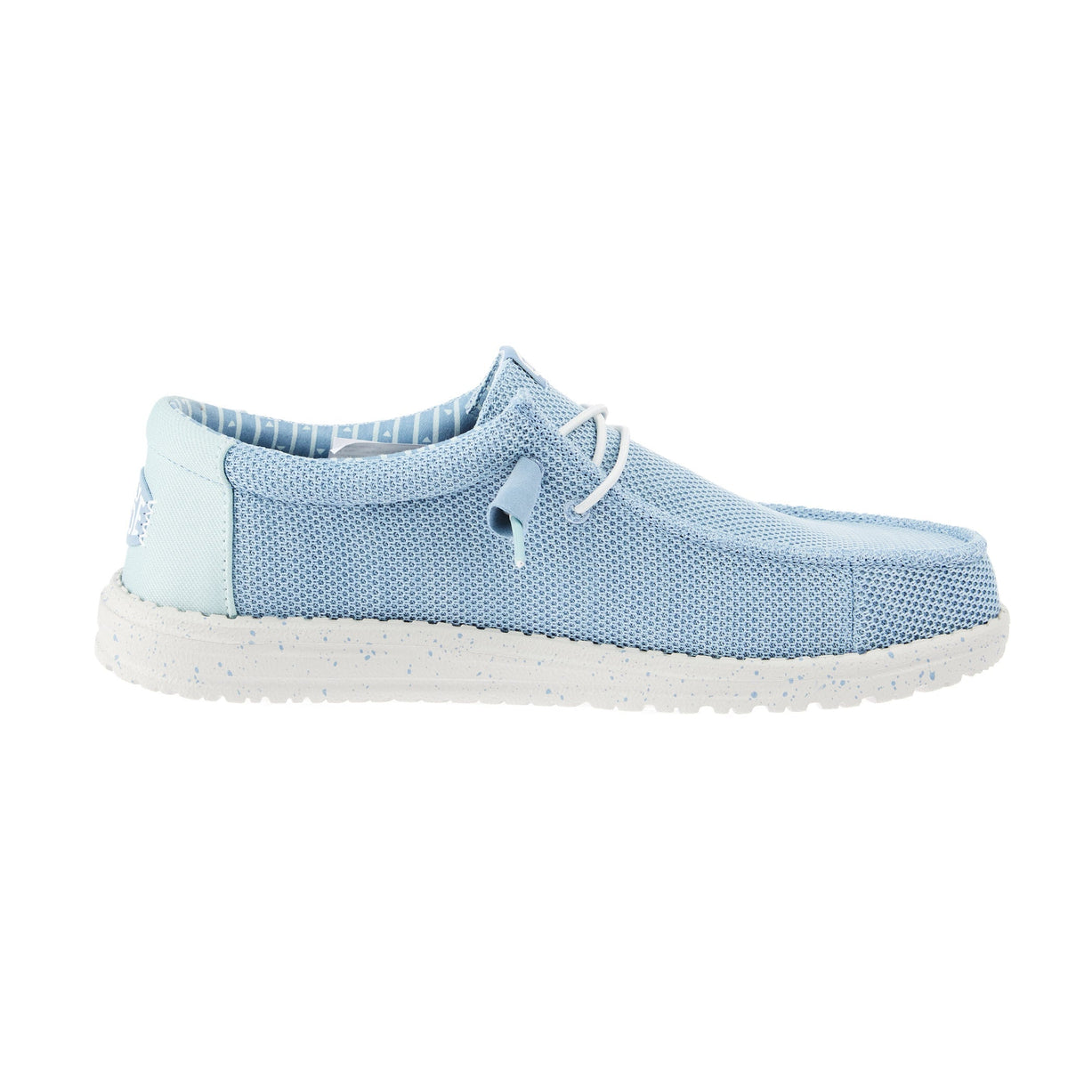 Hey Dude Men`s Cloud Blue Wally Stretch Sox Casual Shoe