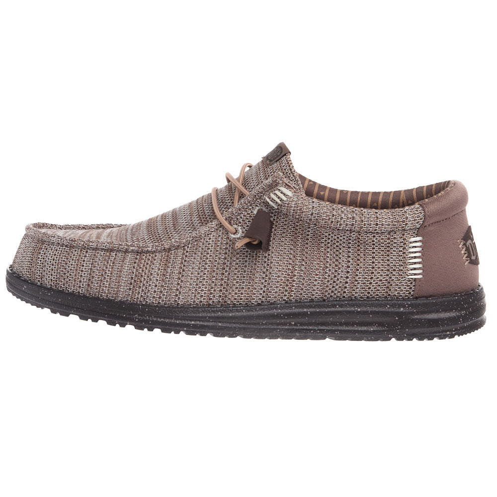 Hey Dude Men's Wally Taupe Stretch Sox Casual