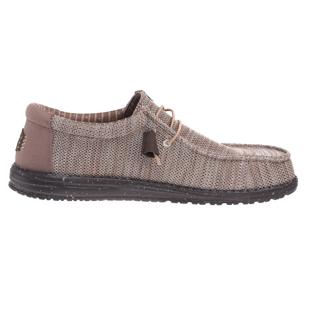 Hey Dude Men's Wally Taupe Stretch Sox Casual