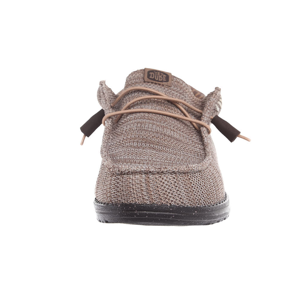 Hey Dude Men's Wally Taupe Stretch Sox Casual