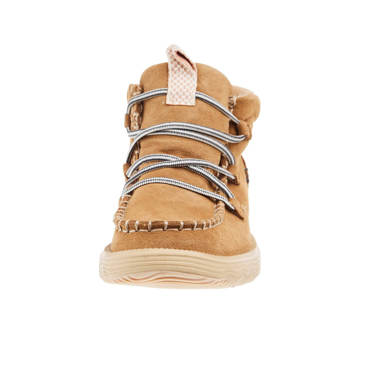 Hey Dude Womens Reyes Suede Tan Casual Shoe