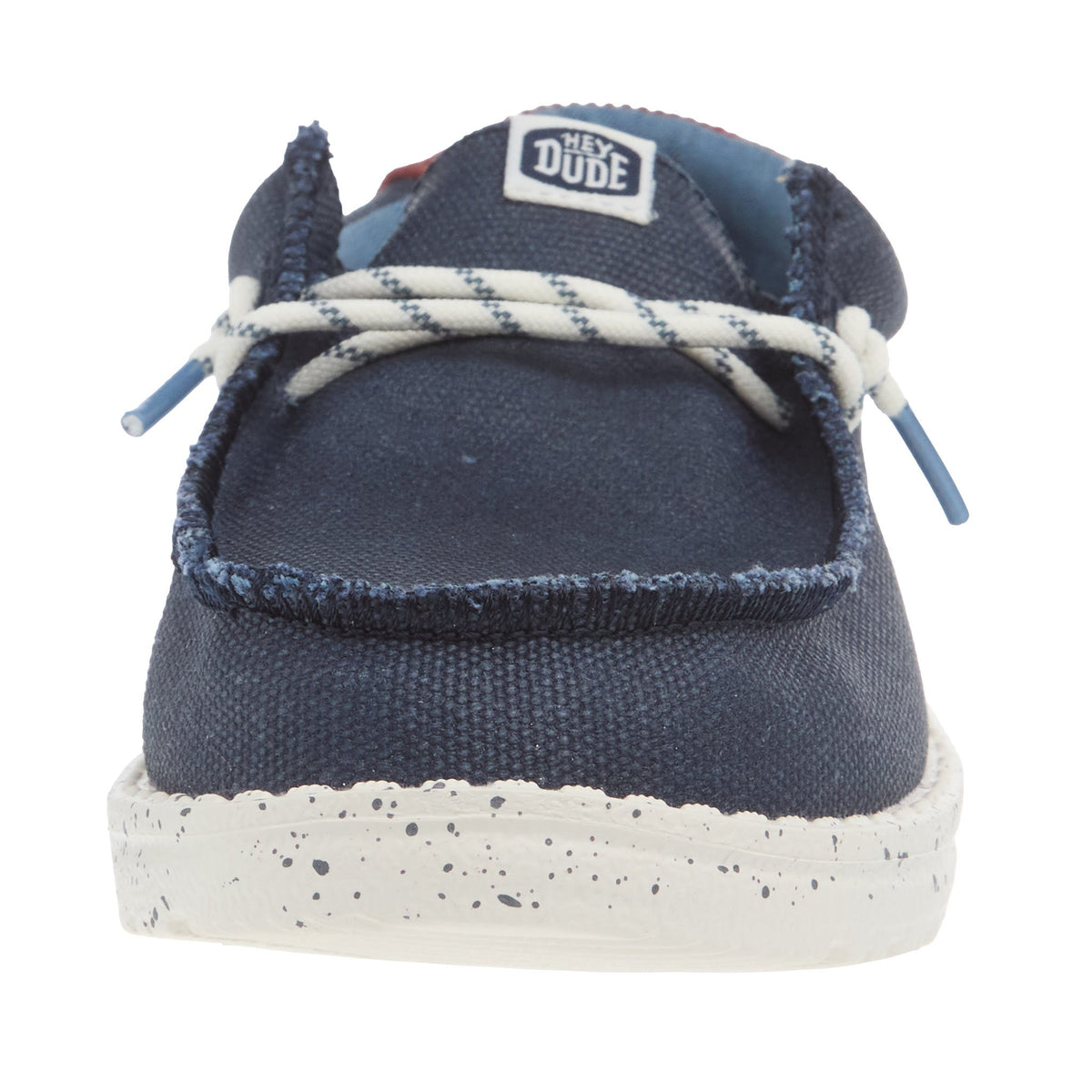 Hey Dude Youth Wally Break Day Navy Casual Shoe