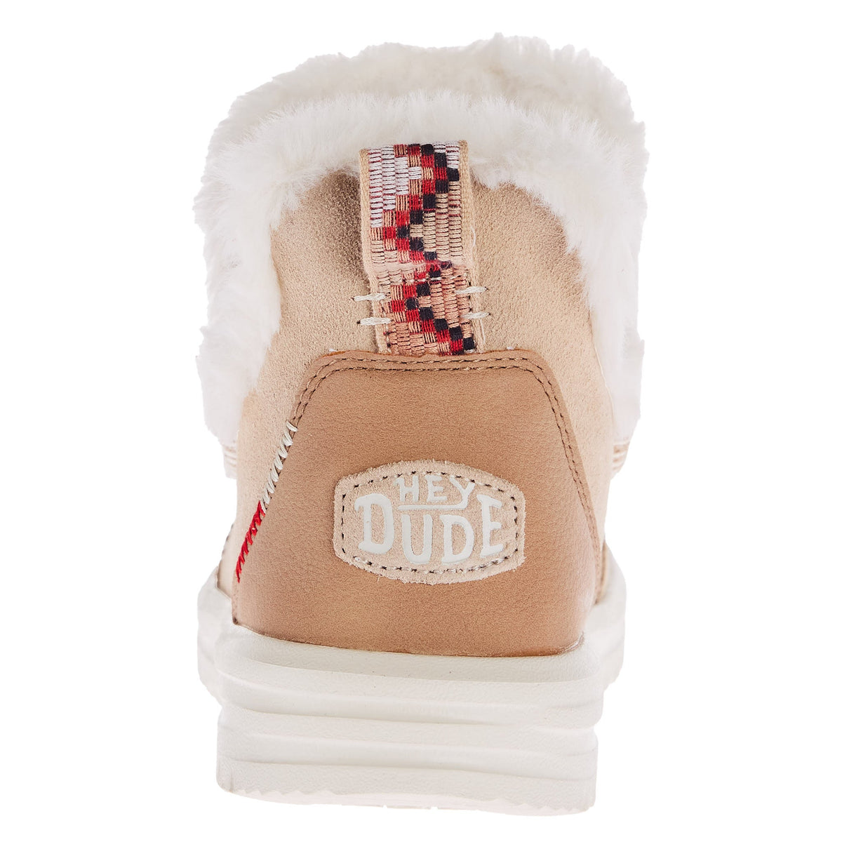 Hey Dude Womens Camden Suede Tan Casual Shoe