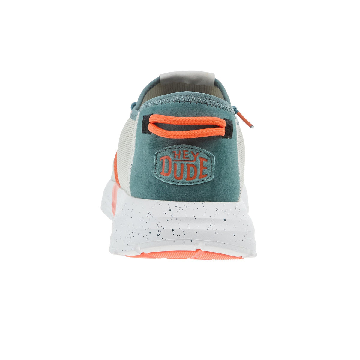 Hey Dude Men`s Sirocco Active Blue Grey/Orange Casual Shoe