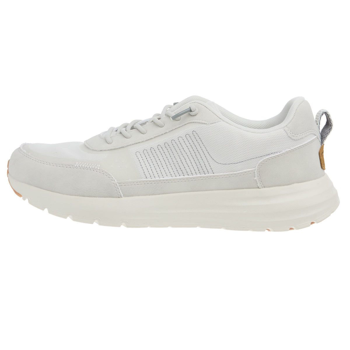 Hey Dude Men`s Sirocco Alta Essential Light Grey/White Casual Shoe