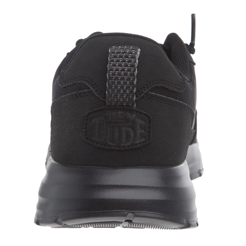 Hey Dude Men`s Sirocco Alta Essential Black Casual Shoe