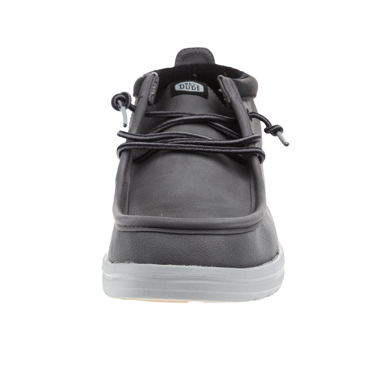 Hey Dude Mens Grey Mid Griper Casual Shoe