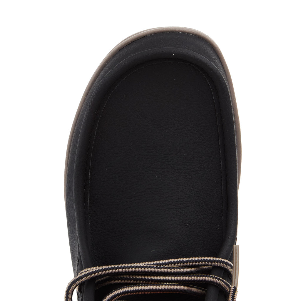 Hey Dude Men Wally Black Mid Griper Casual Shoe
