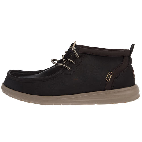 Hey Dude Men's Brown Wally Grip Classic Casual