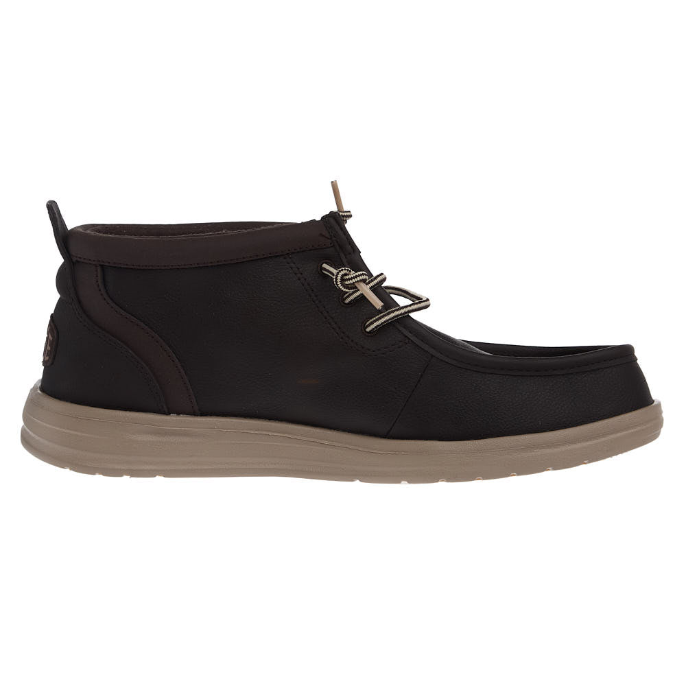 Hey Dude Men's Brown Wally Grip Classic Casual