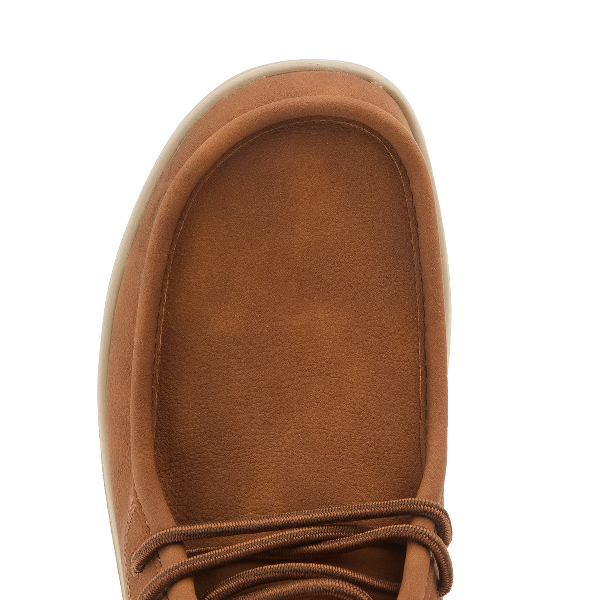 Hey Dude Mens Wally Mid GripR Cognac Casual Shoe
