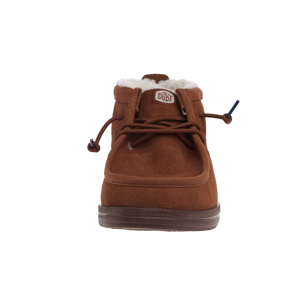Hey Dude Men's Wally Brown Mid Gripr Warmth Casual