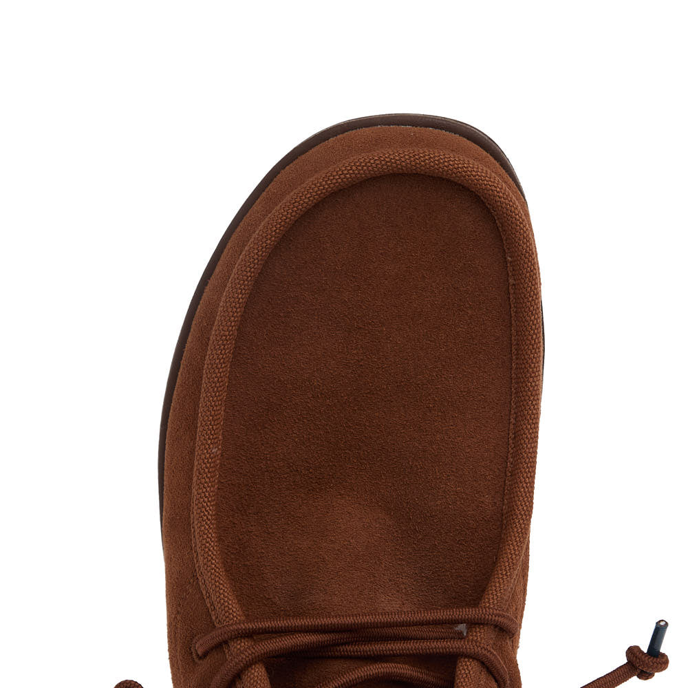 Hey Dude Men's Wally Brown Mid Gripr Warmth Casual