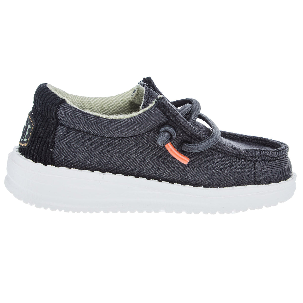Hey Dude Wally Toddler Herringbone Black