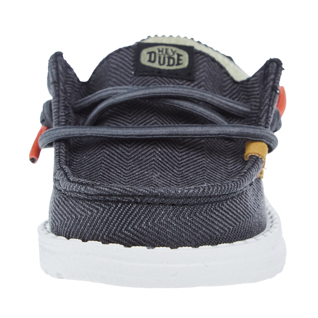 Hey Dude Wally Toddler Herringbone Black