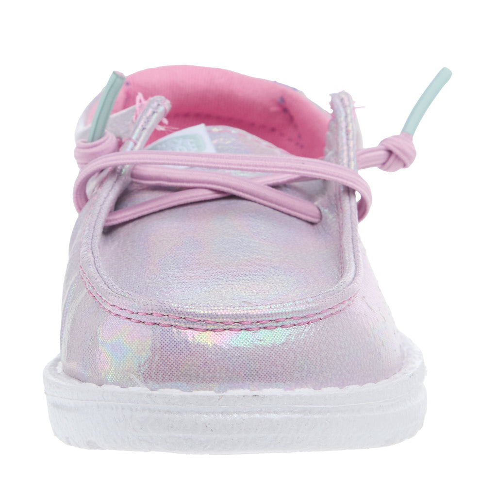 Hey Dude Toddler Wendy Iridescent Sparkle Purple Casual Shoe