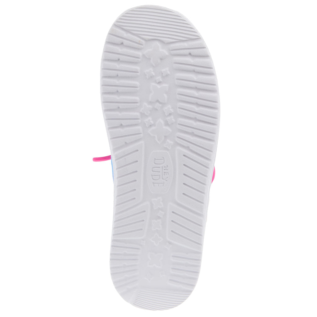 Hey Dude Wendy Youth Cotton Candy Sky Blue