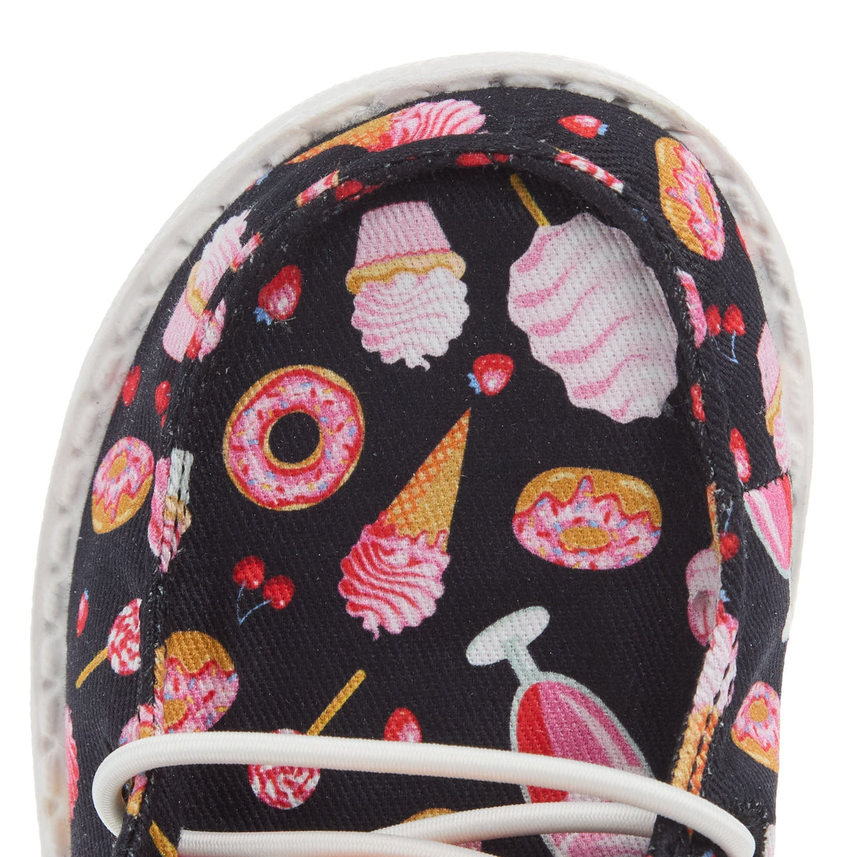 Hey Dude Toddler Sweet Treat Navy and Multicolor Casual Shoe