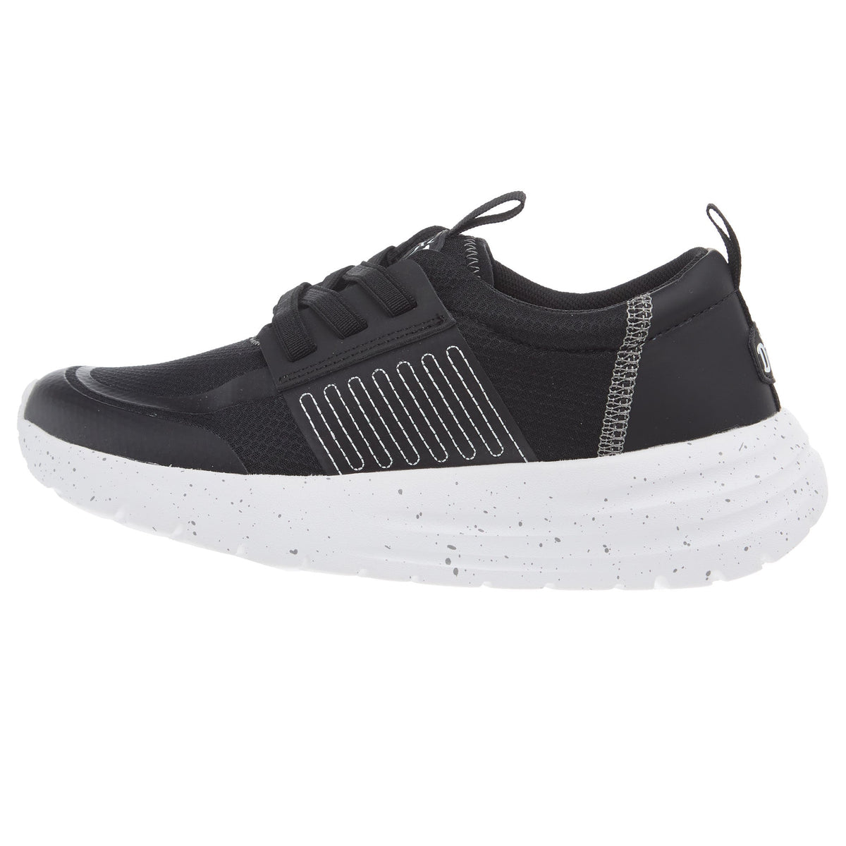 Hey Dude Youth Sirocco Play Black Casual Shoe