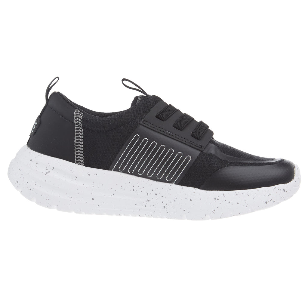 Hey Dude Youth Sirocco Play Black Casual Shoe