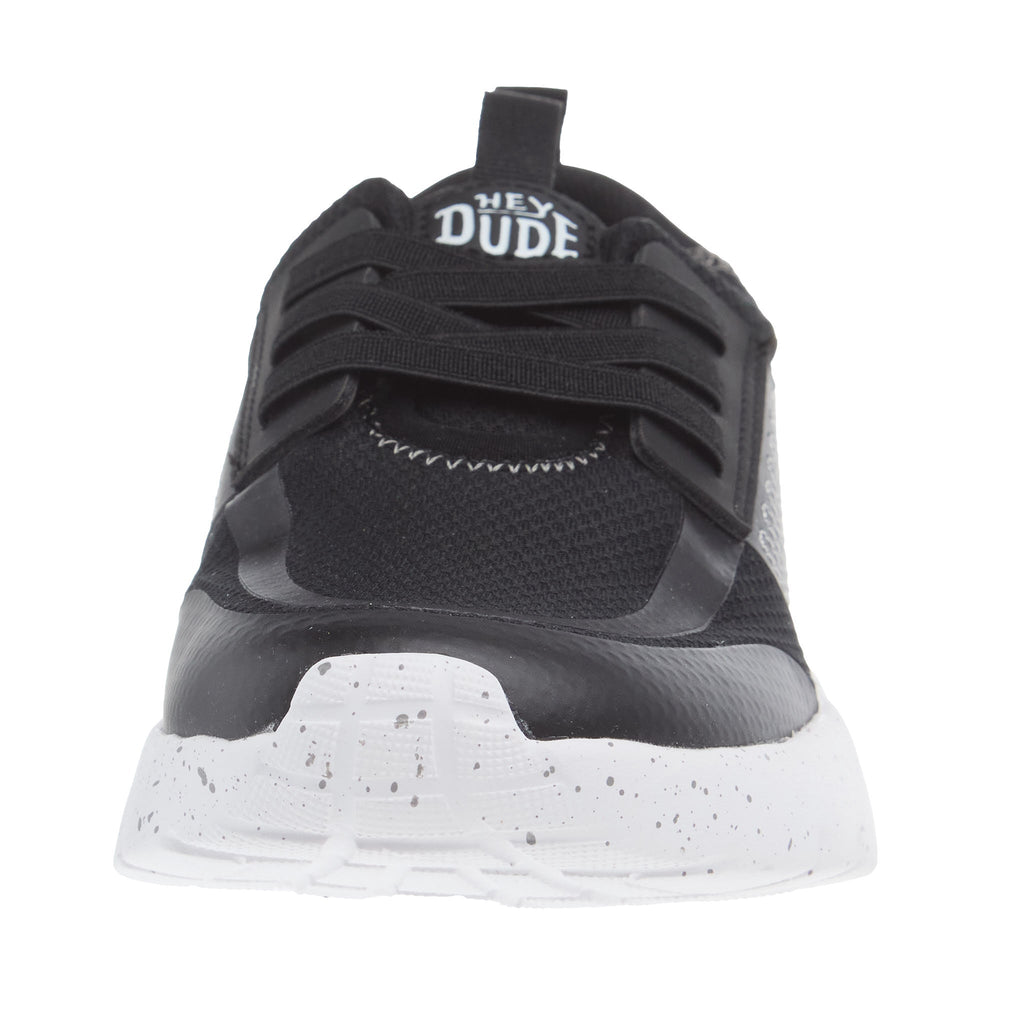 Hey Dude Youth Sirocco Play Black Casual Shoe