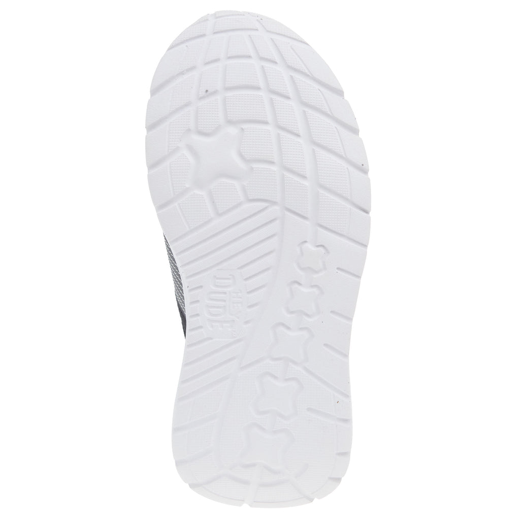 Hey Dude Youth Sirocco Play Black Casual Shoe