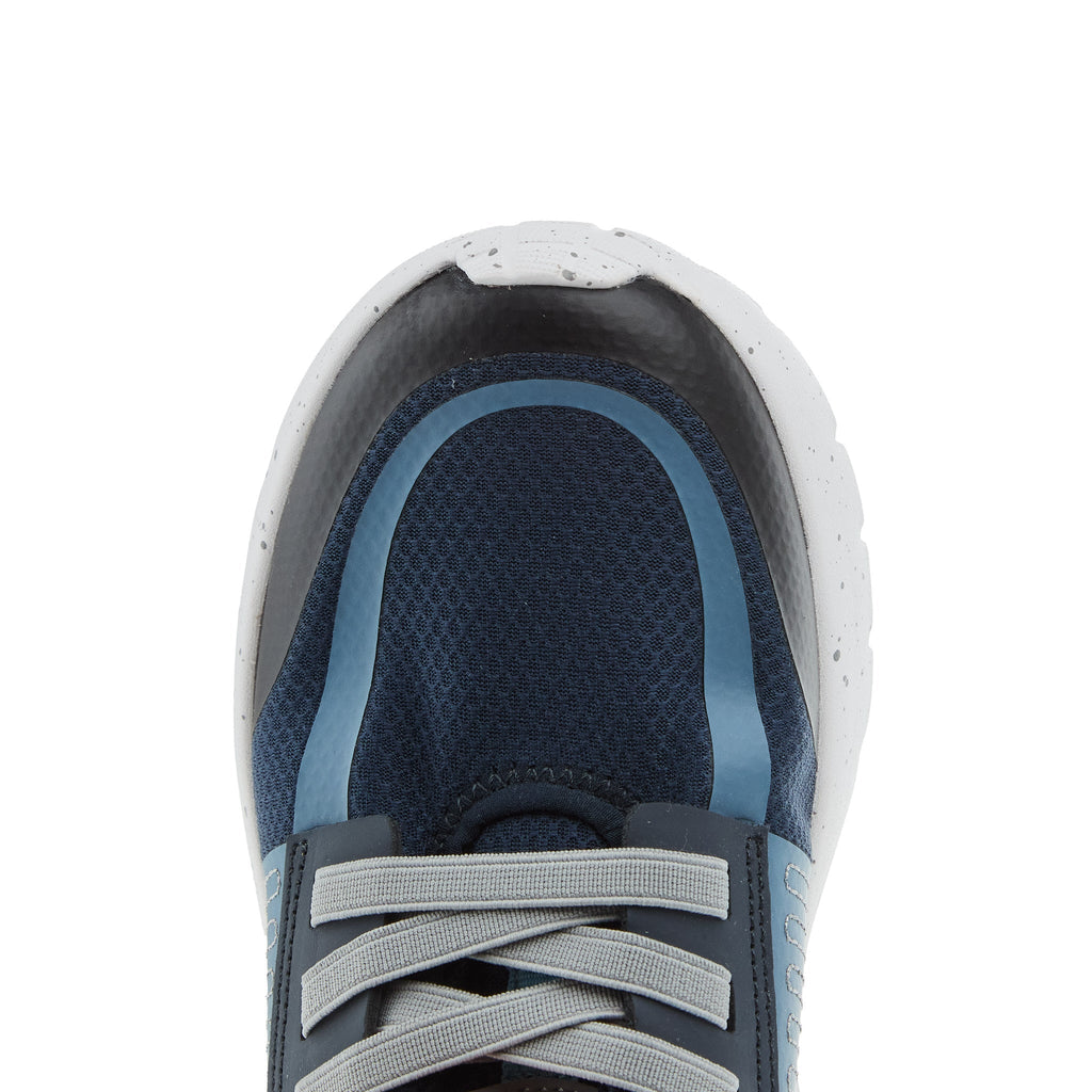 Hey Dude Boys Sirocco Play Navy And Grey Shoe