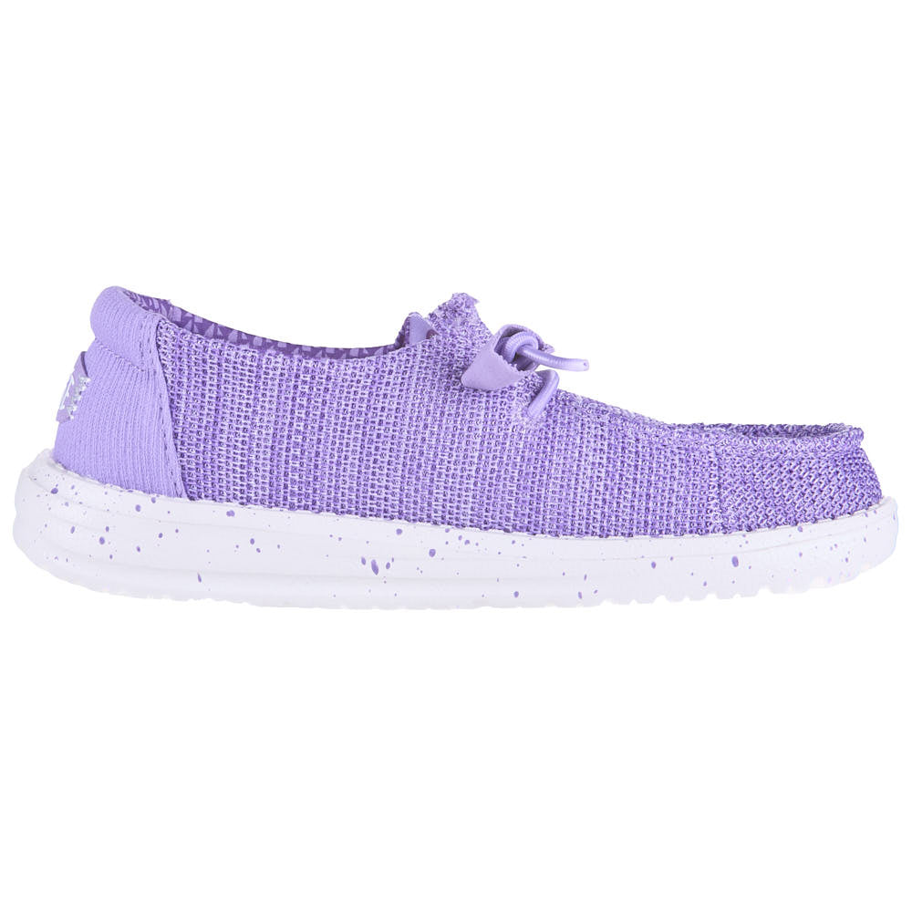 Hey Dude Kid's Wendy Purple Stretch Sox