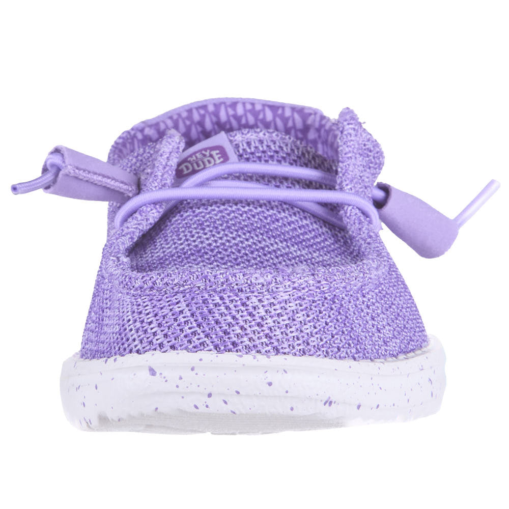 Hey Dude Kid's Wendy Purple Stretch Sox