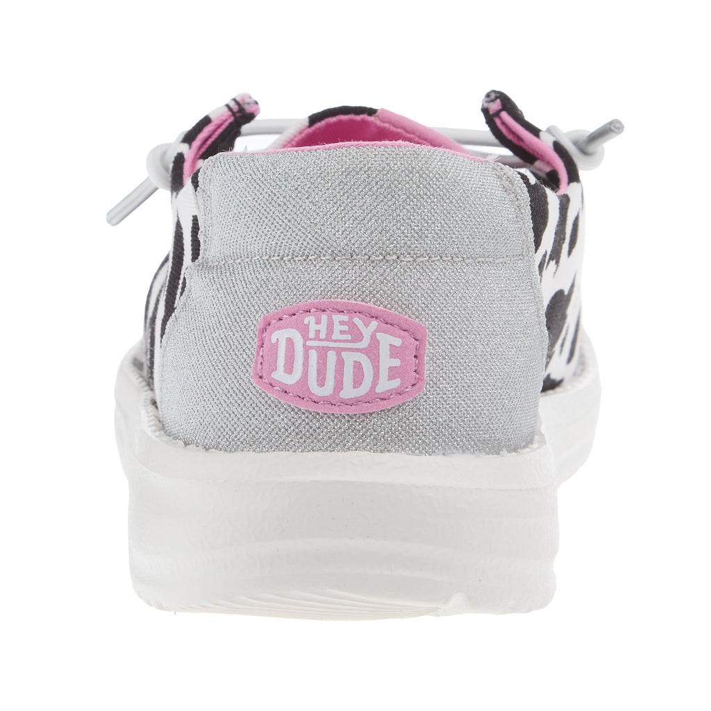 Hey Dude Wendy Youth Cowgirl Sparkle Black and White