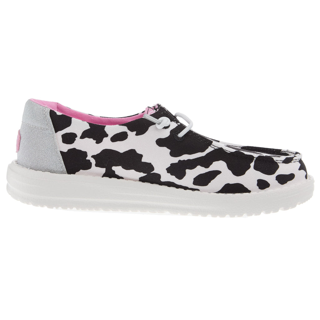 Hey Dude Wendy Youth Cowgirl Sparkle Black and White