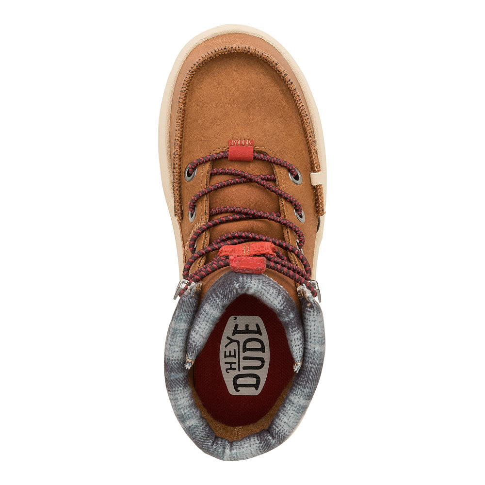 Hey Dude Youth Bradley Classic Cognac Boot