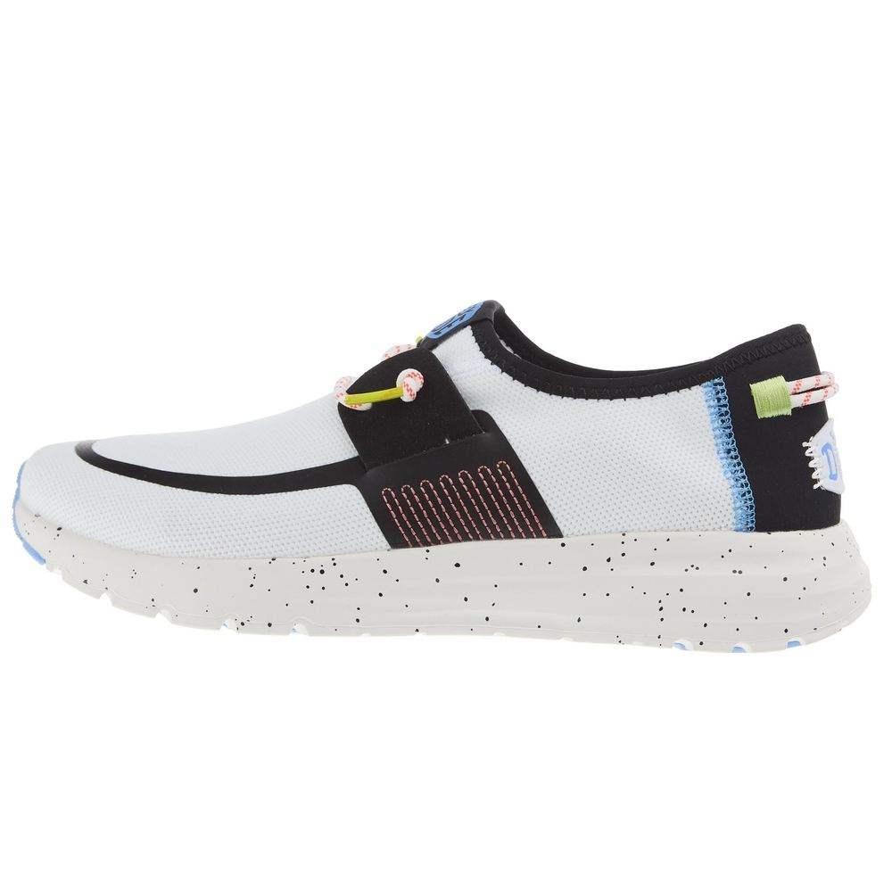 Hey Dude Mens Sirocco White Tennis Shoe