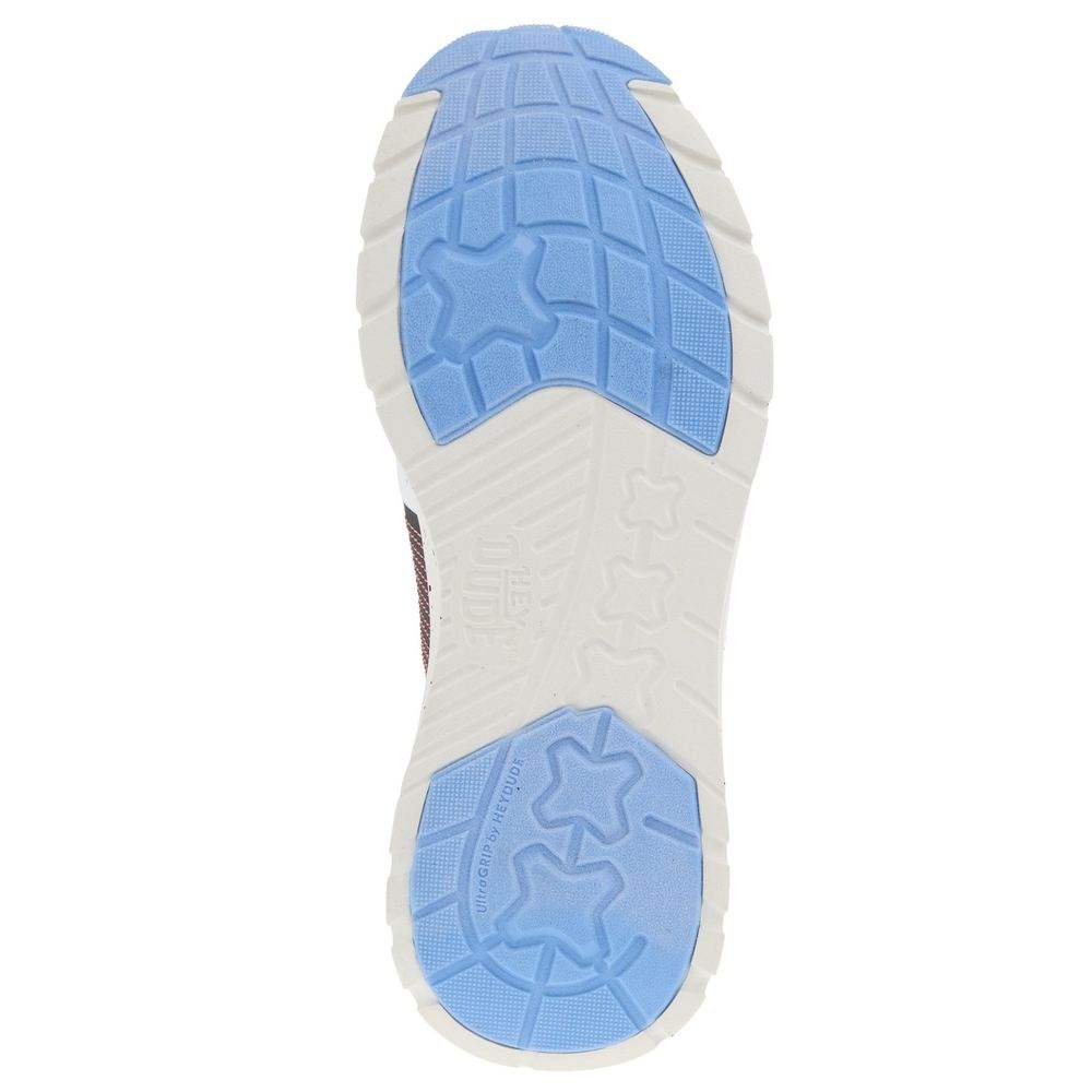 Hey Dude Mens Sirocco White Tennis Shoe