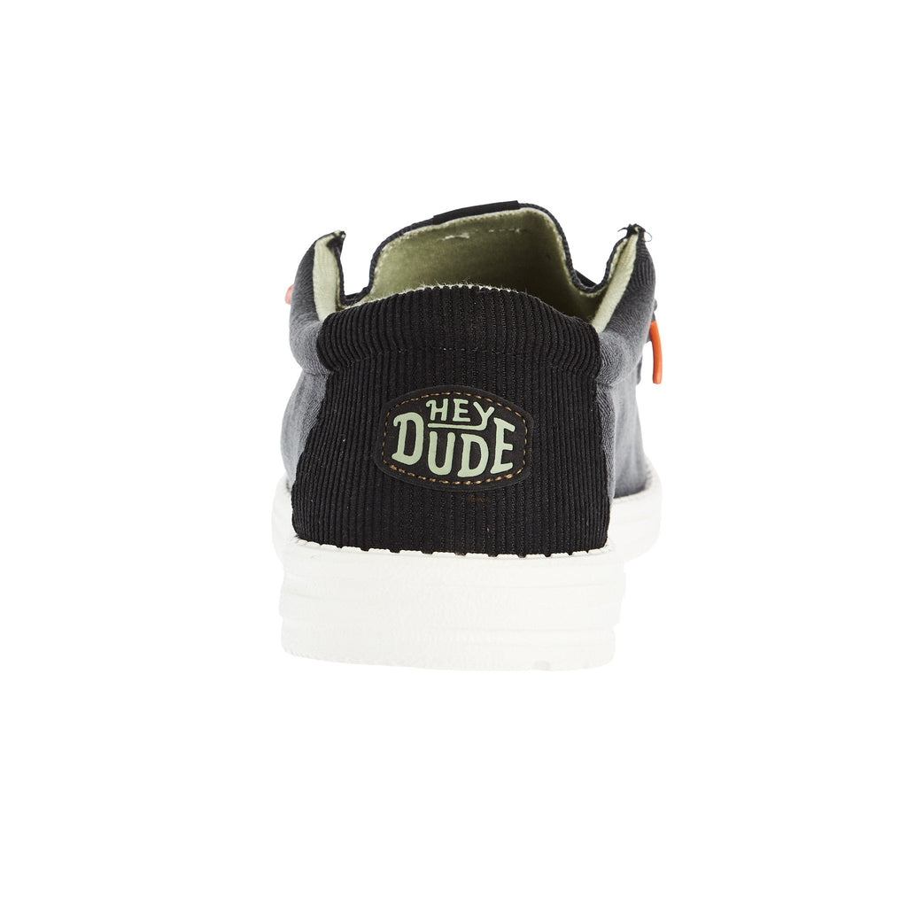 Hey Dude Men`s Grey Wally Herringbone Casual Shoe