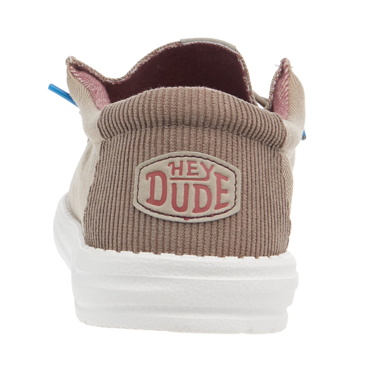 Hey Dude Men`s Tan Wally Herringbone Casual Shoe