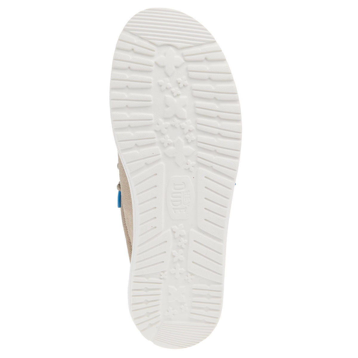 Hey Dude Men`s Tan Wally Herringbone Casual Shoe
