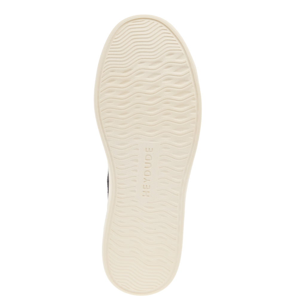Hey Dude Womens Karina Shimmer Black Sneaker