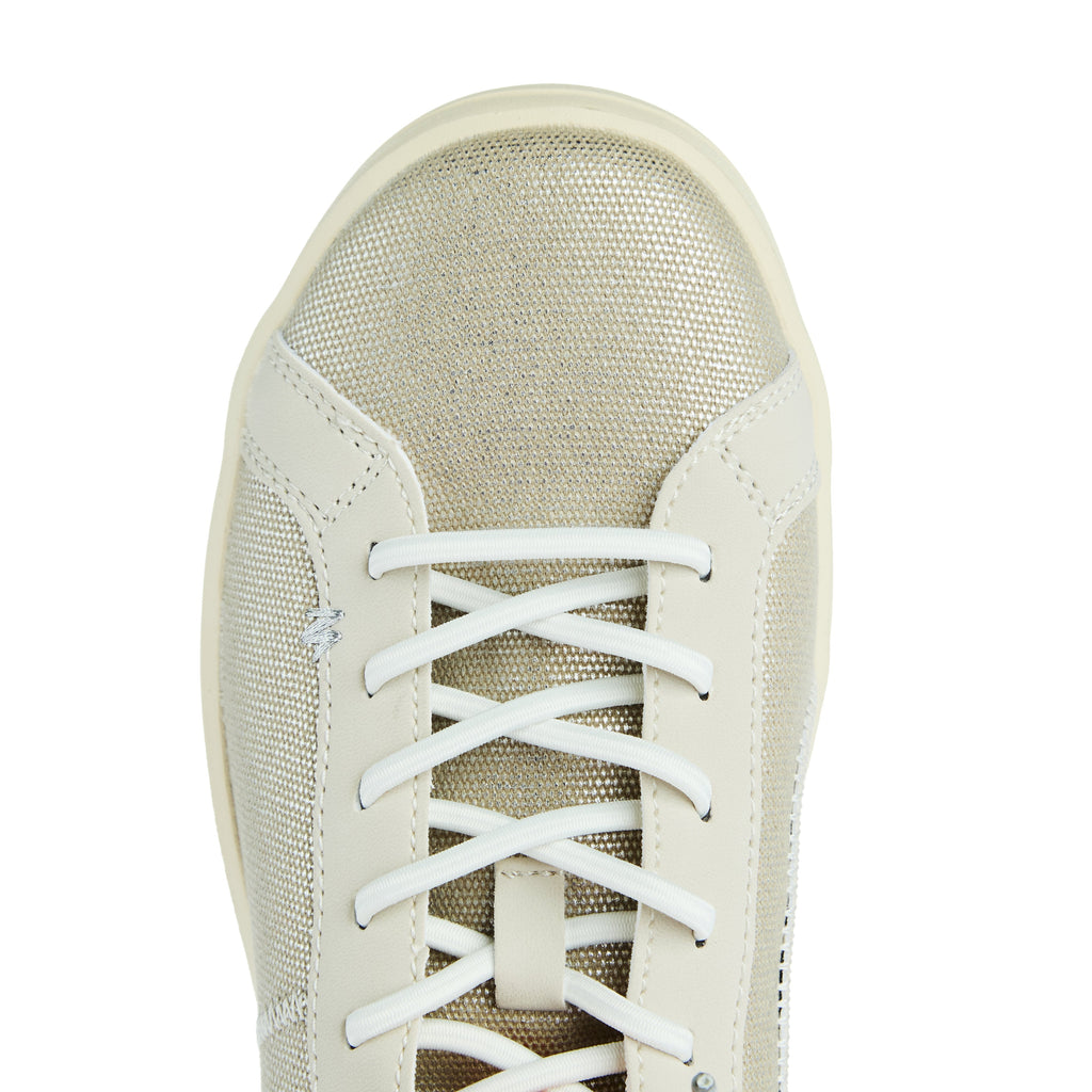 Hey Dude Women`s Karina Shimmer Platinum Casual