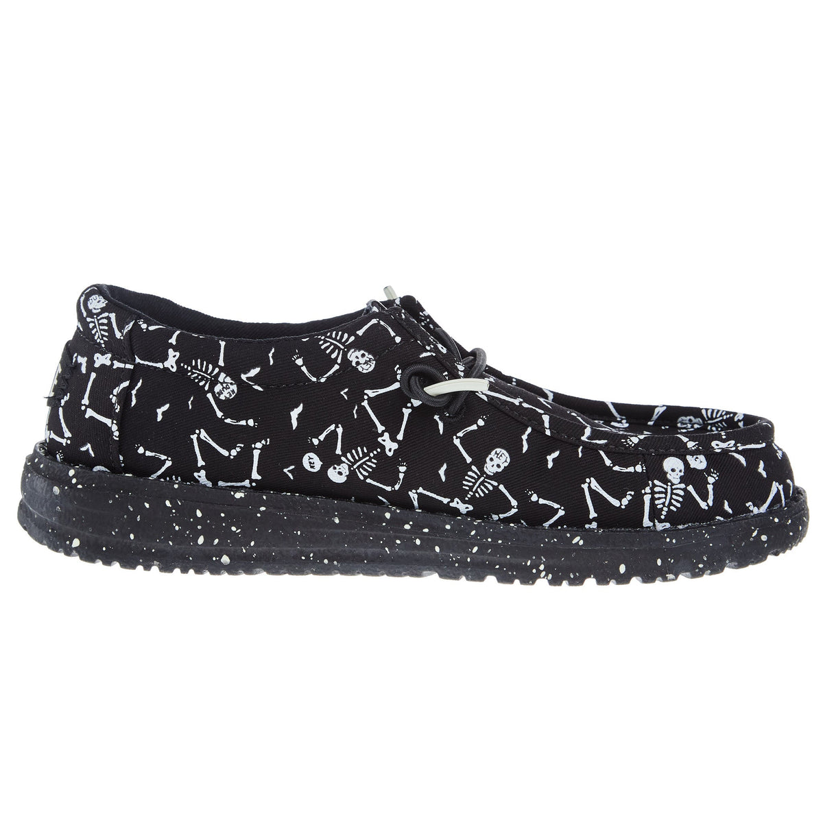 Hey Dude Wally Youth Skeletons Black