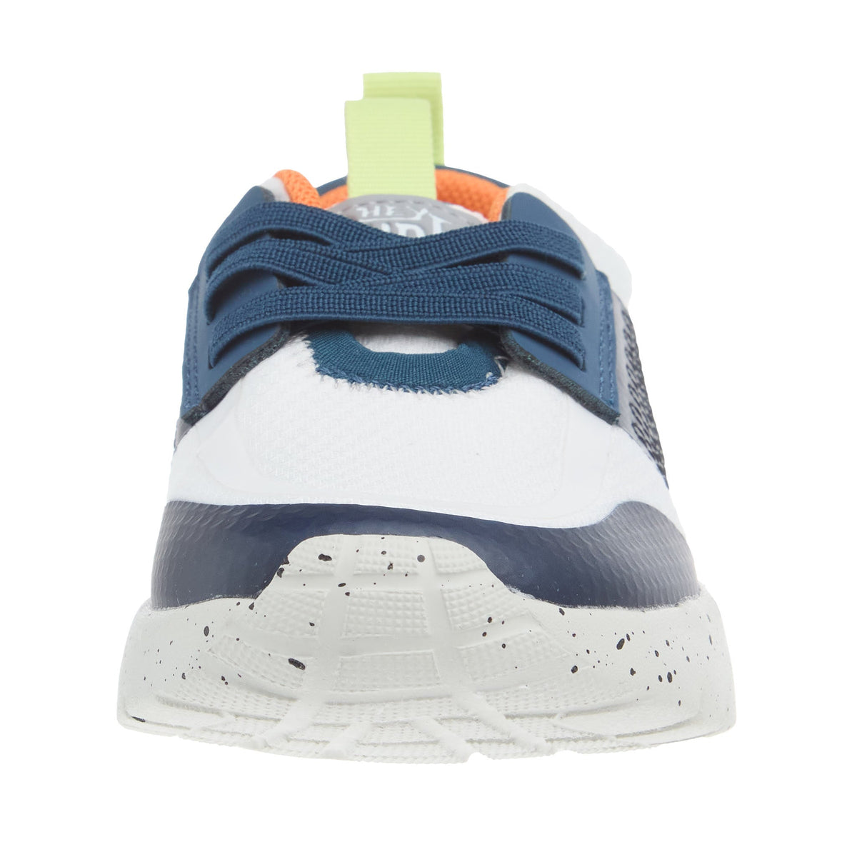 Hey Dude Toddler Sirocco Play Colorblock White and Navy Casual Shoe