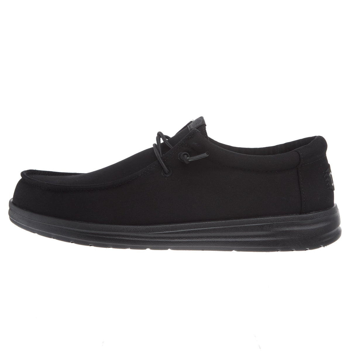 Hey Dude Men's Triple Black Wally Work Casual Shoe